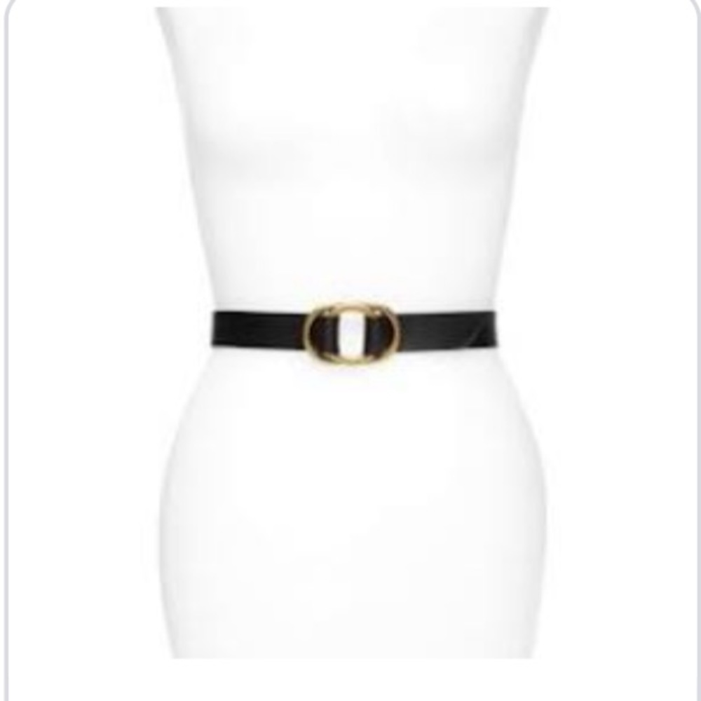 Nordstrom Treasure Bond Double Buckle Leather Belt